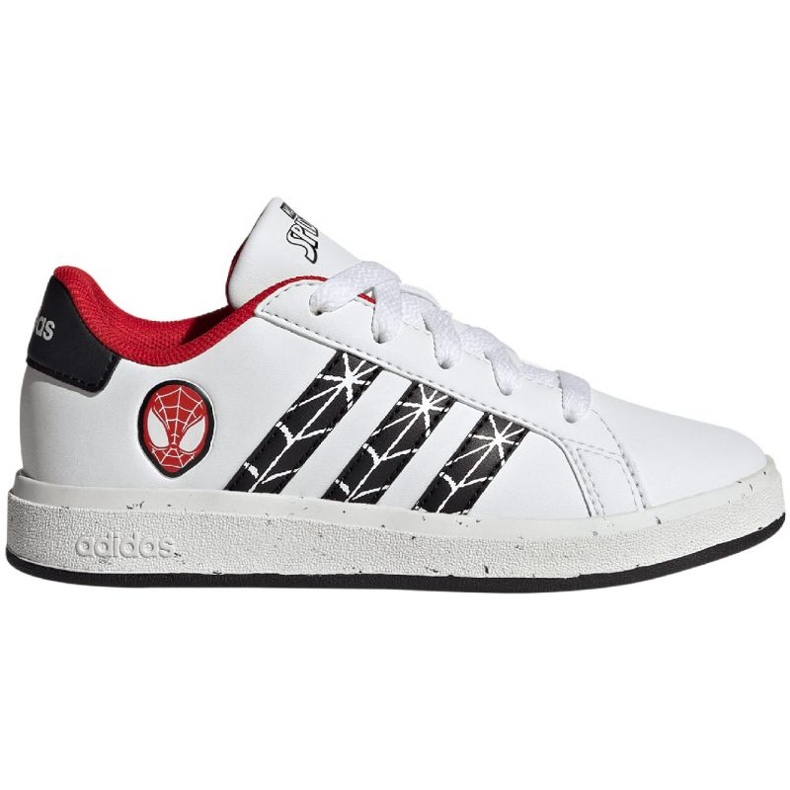 Adidas Grand Court Spider-man K Jr IG7169 sko hvid 1