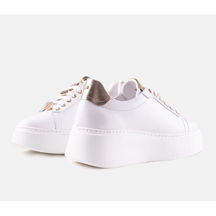 Karino sneakers i hvid læder 2