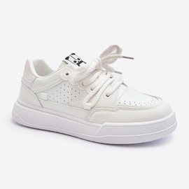 Dame Eco Læder Sneakers Hvid Avanalis 1
