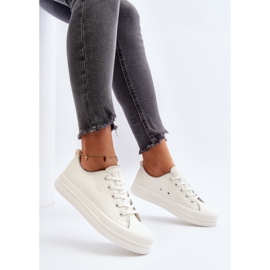 Dame Eco Lædersneakers Big Star NN274847 Hvid 1