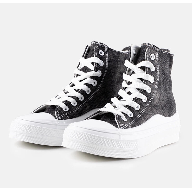 Sorte Frederick platform sneakers 1