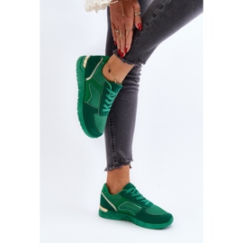 Dame sportssneakers sko Grøn Kleffaria 6