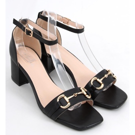 Ksenia Sorte højhælede sandaler 4