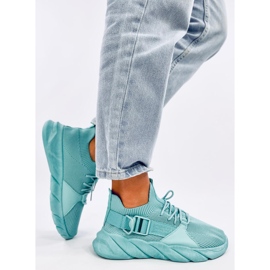 Wades Cyan strømpe sneakers blå 2