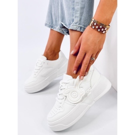 Broady Allwhite platform sneakers hvid 1