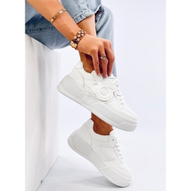 Broady Allwhite platform sneakers hvid 2