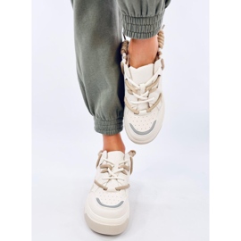 Kennar Beige damesneakers 1