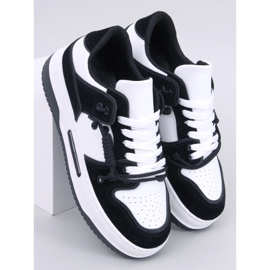 Clavell Black højsålede sneakers sort 1