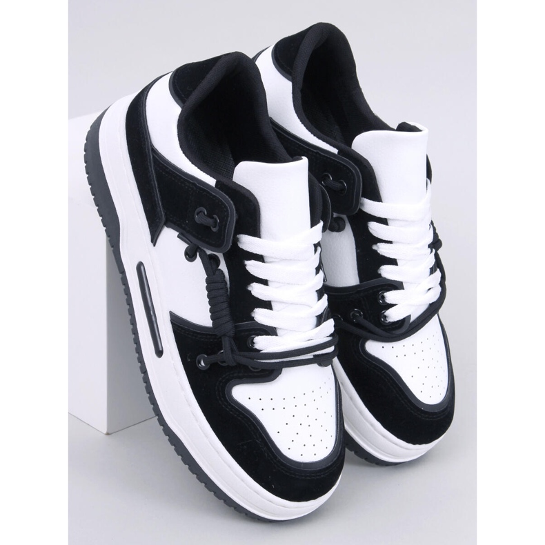 Clavell Black højsålede sneakers sort 1