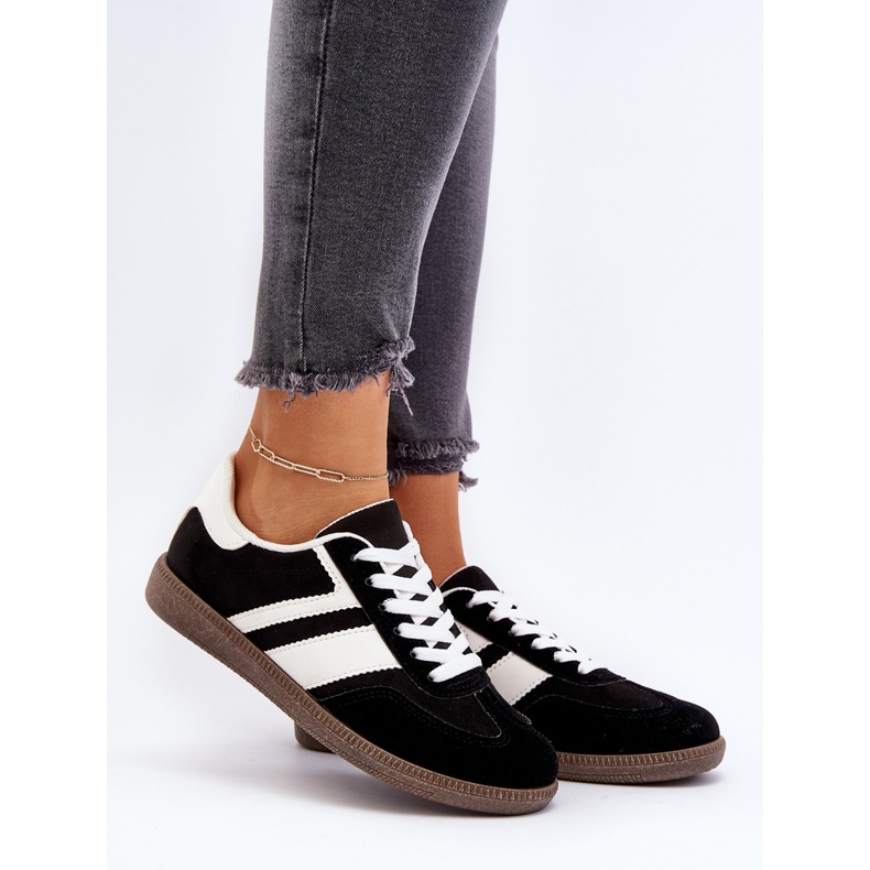 Lave sneakers til kvinder Sportssko Sort Eudiopis 2