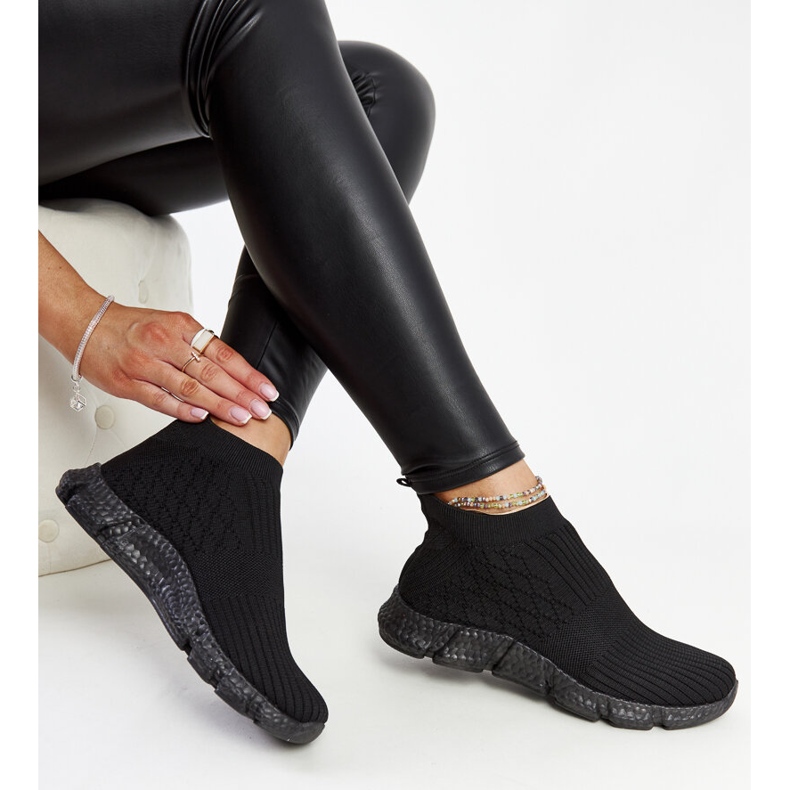 Sorte lette sportssneakers fra Vaclav 1