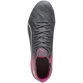 Puma King Ultimate Rush FG/AG 107824 01 fodboldsko grå 1