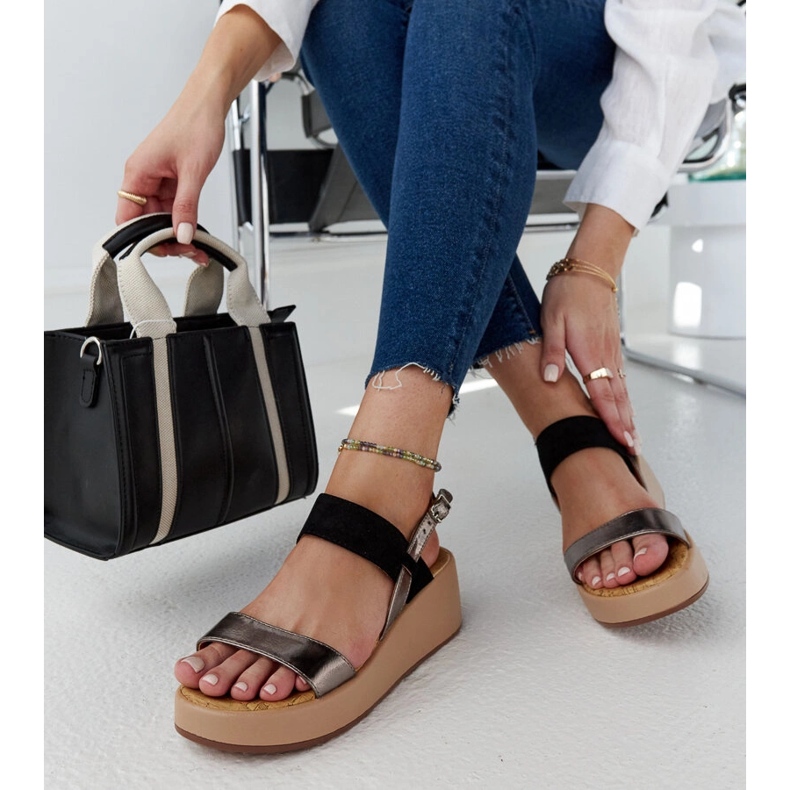 Tonka kile sandaler sort 1