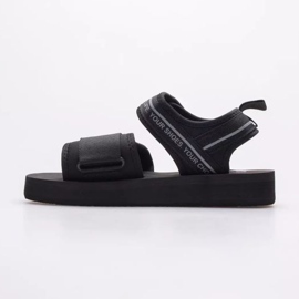 Velcro-sandaler til kvinder Big Star LL274784 Sort 2