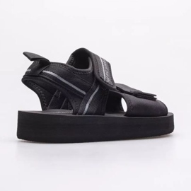Velcro-sandaler til kvinder Big Star LL274784 Sort 3