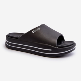 Flip-flops til kvinder på Big Star Platform NN274A036 Sort 2