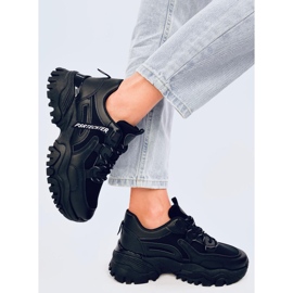 Bains Sorte wedge sneakers 2