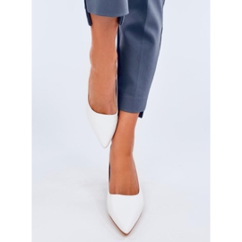 Greave White pumps med lav hæl hvid 1