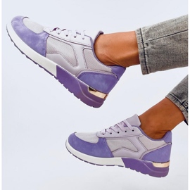 Lette damesneakers Doleh Purple violet 1