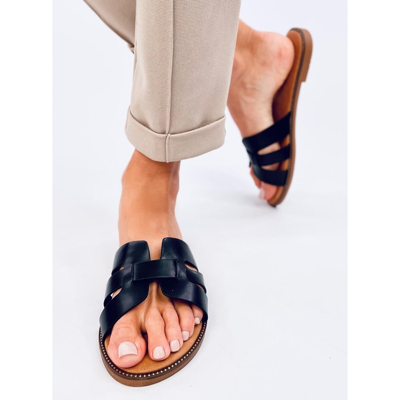 Charnes sorte flip-flops til kvinder 1