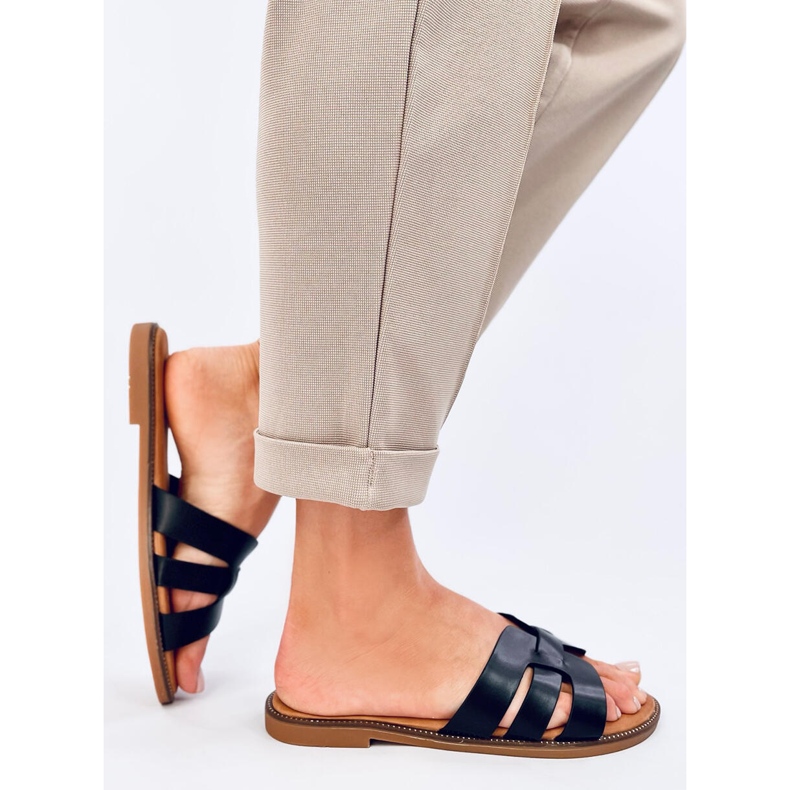 Charnes sorte flip-flops til kvinder 2