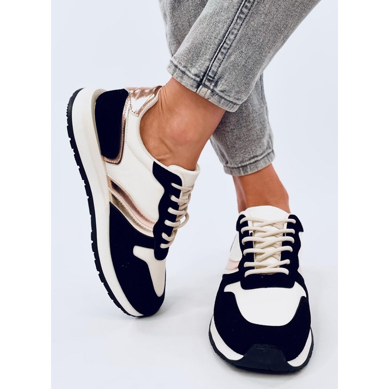 Carthy Black damesneakers sort 1