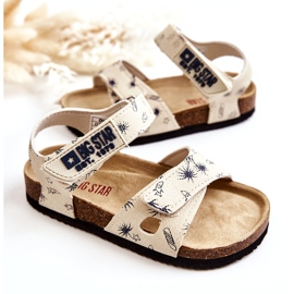 Børnesandaler Big Star JJ374379 Beige hvid 4