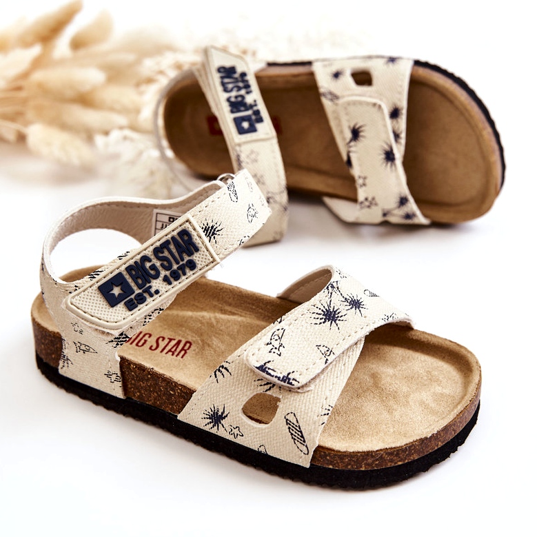 Børnesandaler Big Star JJ374379 Beige hvid 3