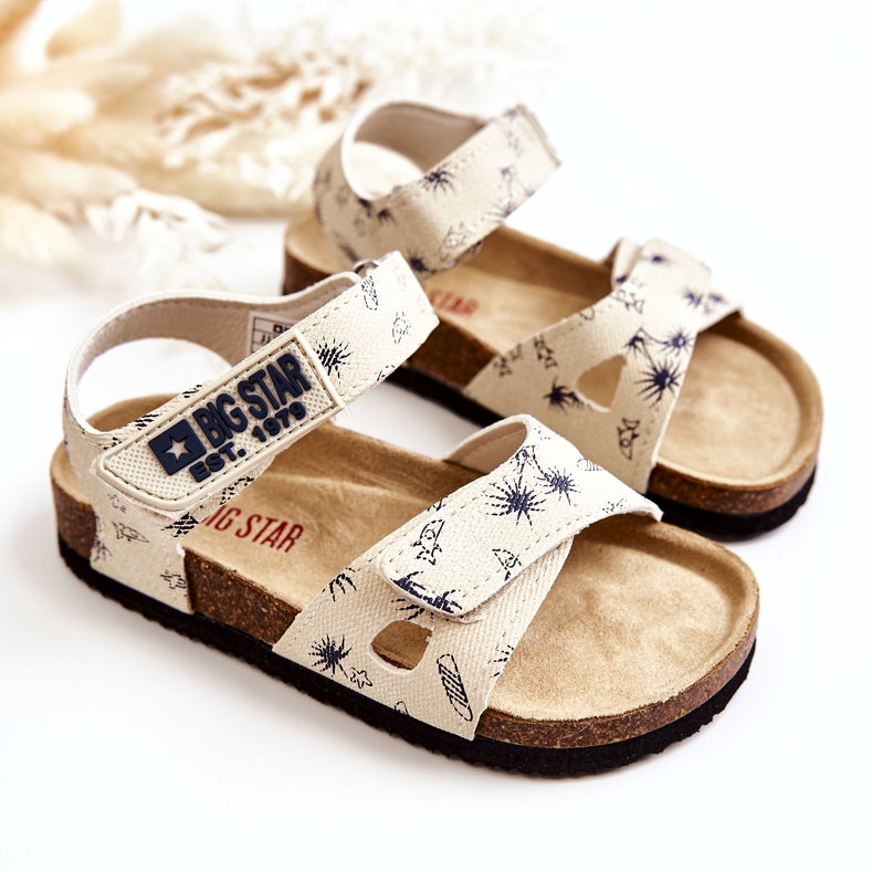 Børnesandaler Big Star JJ374379 Beige hvid 2