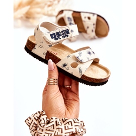 Børnesandaler Big Star JJ374379 Beige hvid 1