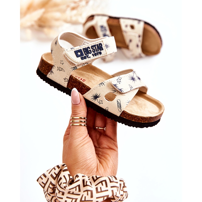Børnesandaler Big Star JJ374379 Beige hvid 1