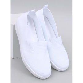 Combe White strømpesneakers hvid 5