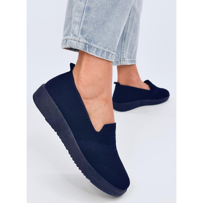 Combe Navy sokkesneakers blå 2