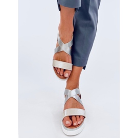 Caden Silver kile sandaler sølv 2