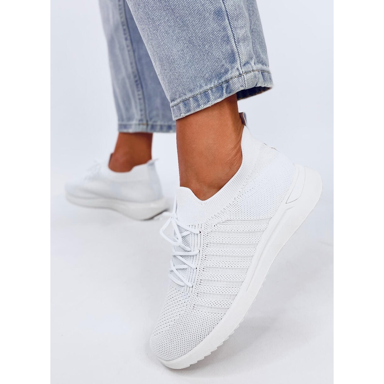 Sharpe White sock sportssko hvid 2