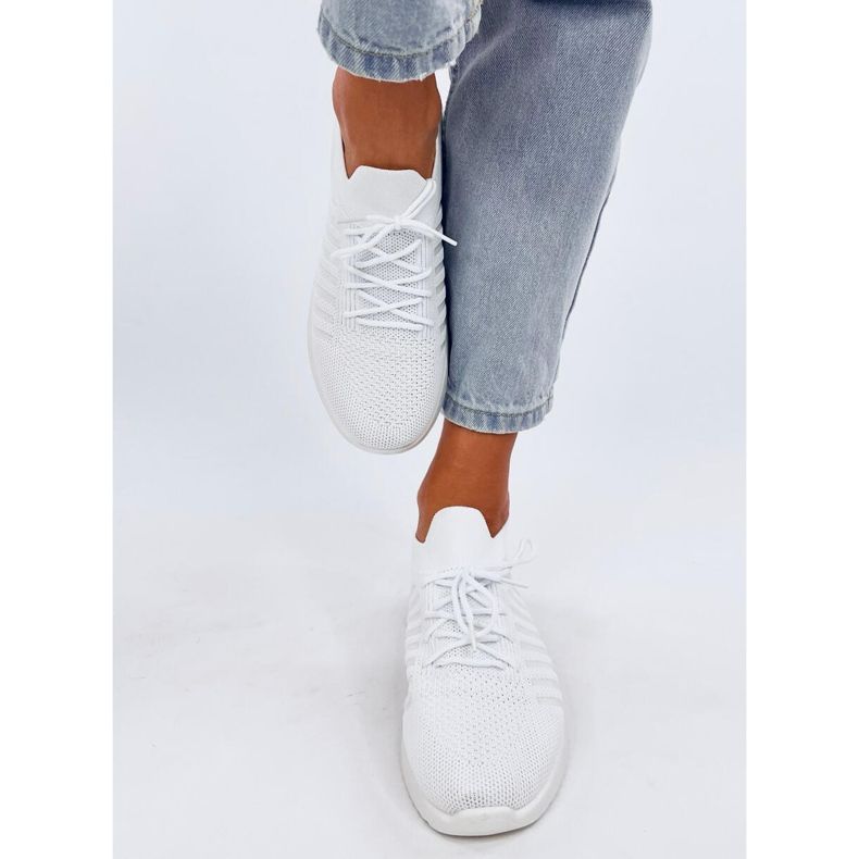 Sharpe White sock sportssko hvid 1