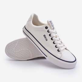 Lave sneakers til mænd Big Star NN174004 Hvid 4