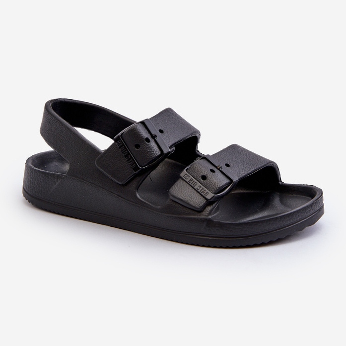 Lette flip-flops til børn med spænder Big Star NN374541 Sort 2