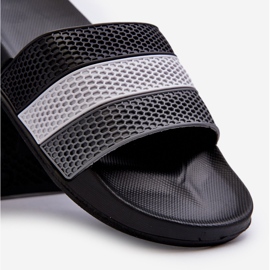 Klassiske flip-flops til mænd med stropper Sort Sylri 2