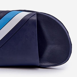 Klassiske lette flip-flops til mænd, marineblå, Bemostom 1
