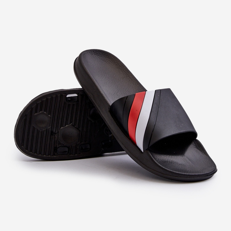 Bemostom Classic letvægts flip-flops til mænd, sort 1