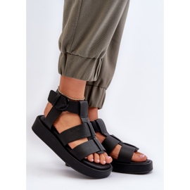 Damesandaler Big Star NN274071 Sort 2