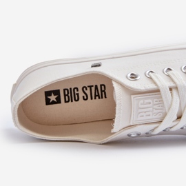 Lave sneakers til mænd Big Star NN174111 Hvid 2