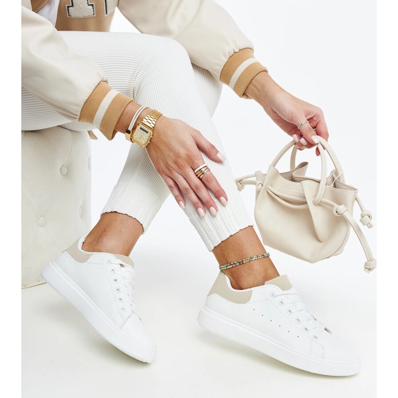 Hvide Ariam platform sneakers 1