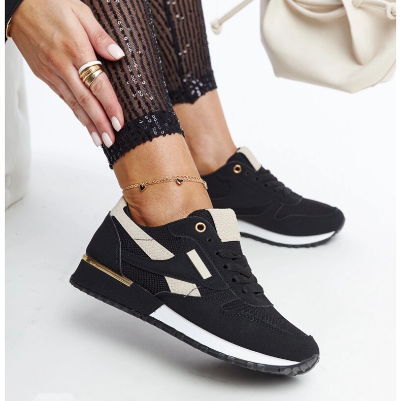 Sorte Rosilda platform sneakers 1