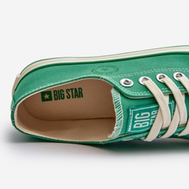 Lave sneakers til kvinder Big Star NN274268 Grøn 4