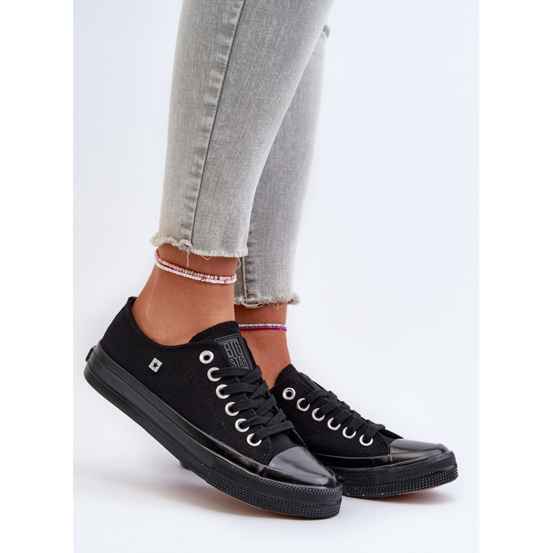 Klassiske damesneakers Big Star NN274284 Sort 2