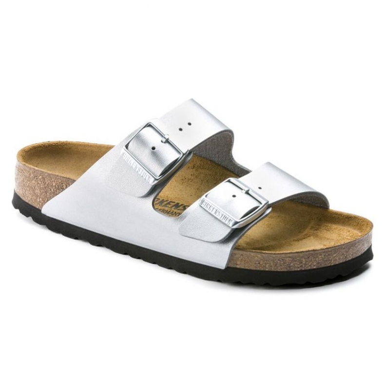 Birkenstock Arizona Bf 1012283 flip-flops sølv 1