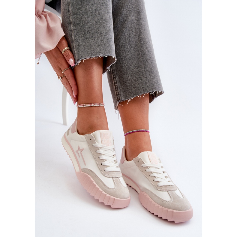 Lave sneakers til kvinder Big Star NN274868 Pink lyserød 2
