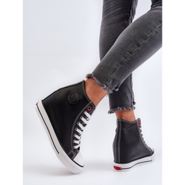 Kvinder Wedge Sneakers Cross Jeans NN2R4005 Sort 10